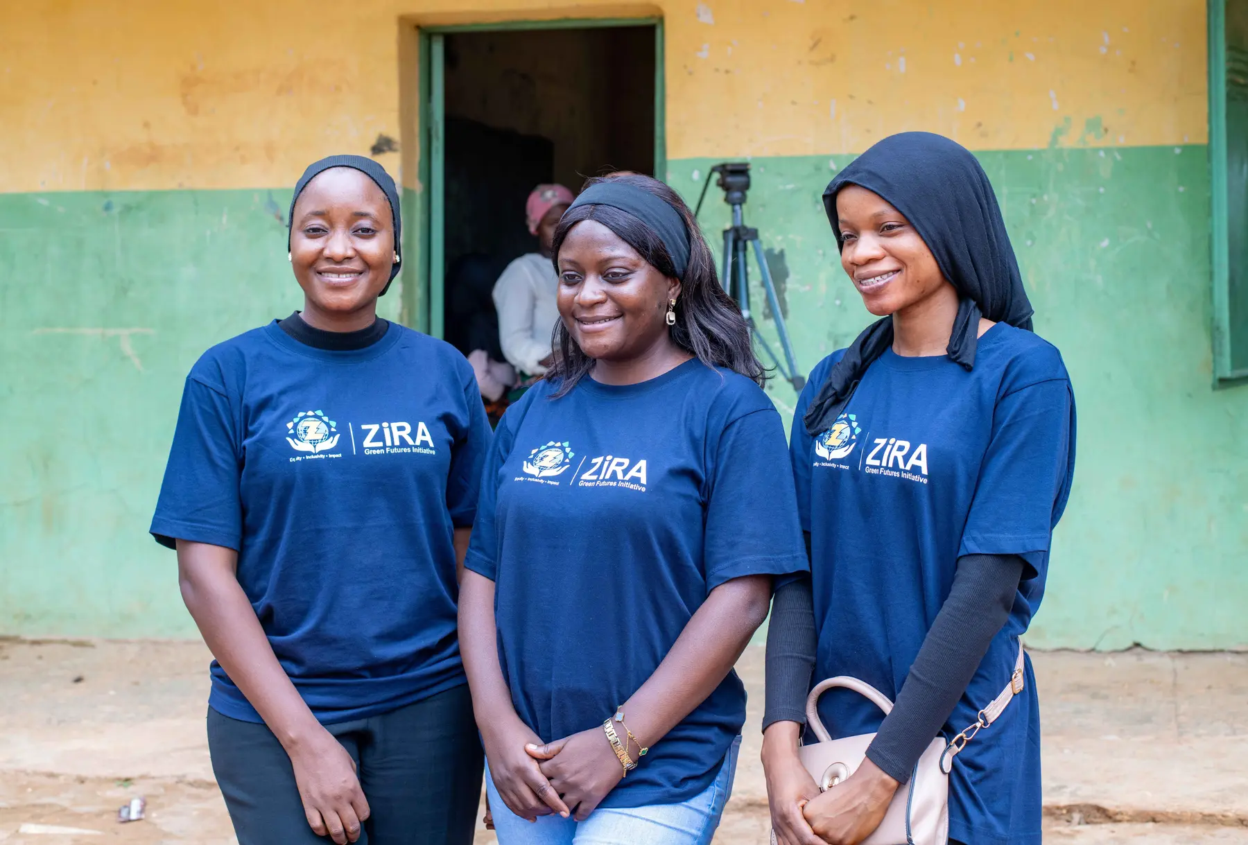ZiRA team members during the community outreach